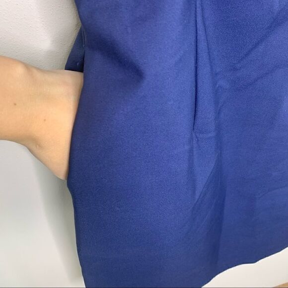 Myrtlewood dress navy classy look size large (D1) - Picture 7 of 9